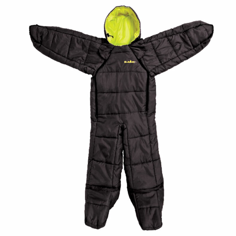 Summit Featherlight Medium Onesie 1-2 Season Black Sleeping Bag Suit