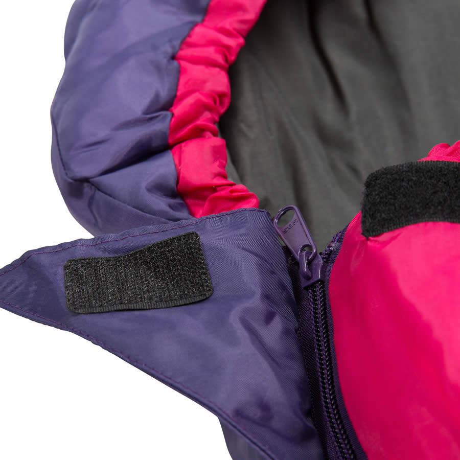 Buy Trespass Kids Bunka Kids Sleeping Bag | Pink & Purple