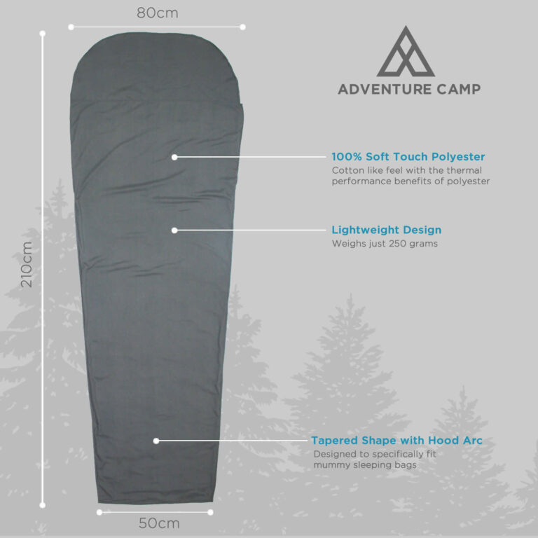 Buy Sleeping Bag Liners Cotton, Silk & Thermolite Mummy & Rectangle