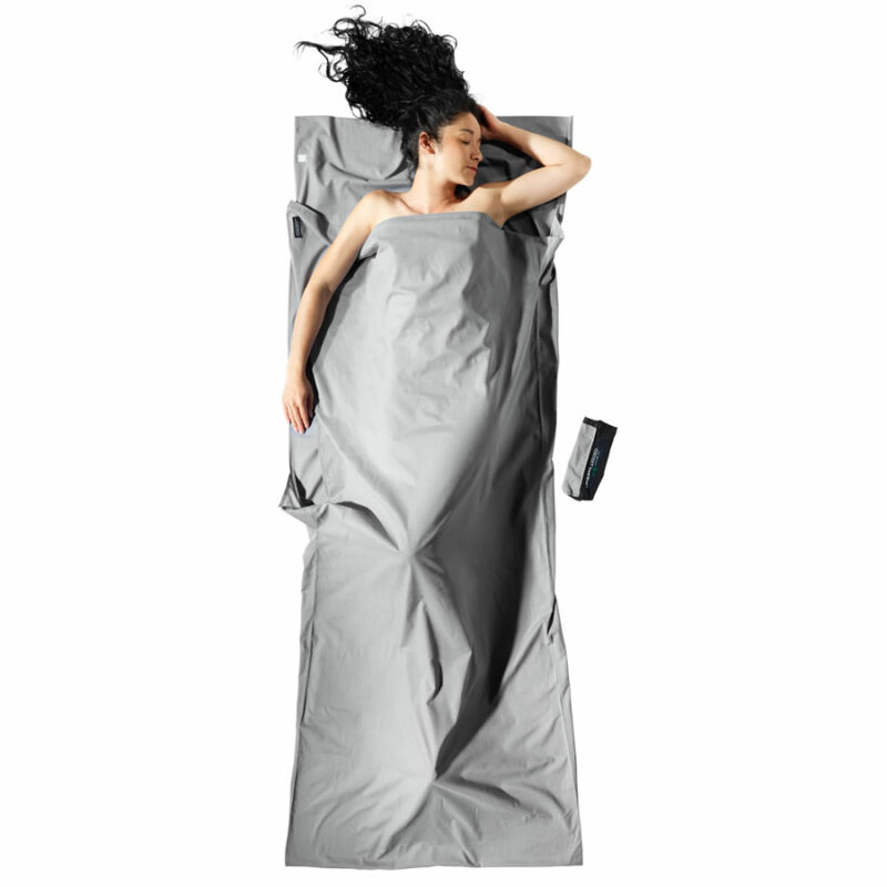 cocoon cotton travel sheet with insect shield