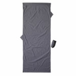 cocoon pure cotton travel sheet elephant grey