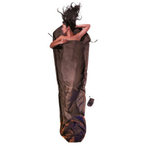 cocoon silk mummy liner muddy elephant