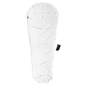cocoon silk mummy liner economy white