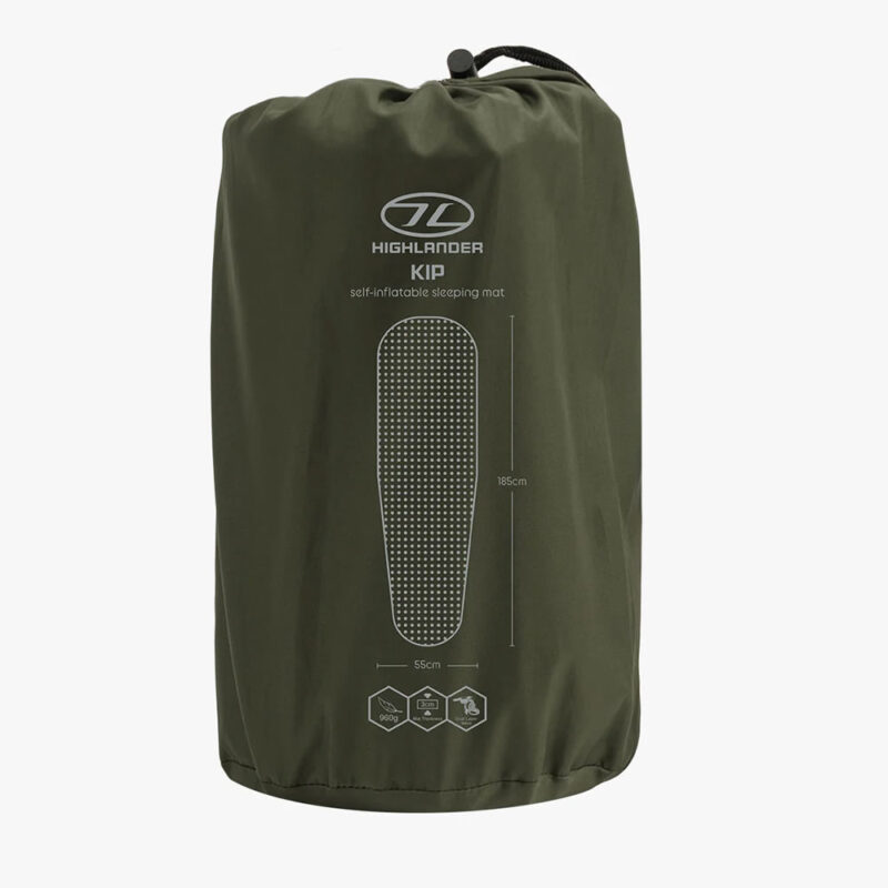 highlander kip self inflatable mat
