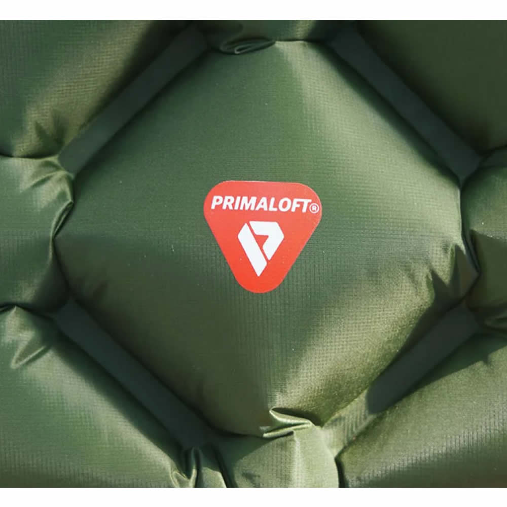 highlander primaloft nap pak inflatable sleep mat