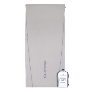 lifeventure cotton rectangular lite travel sheet