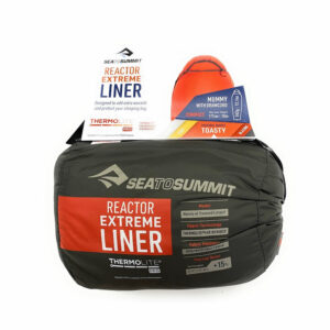 sea to summit thermolite reactor extreme compact liner with drawcord