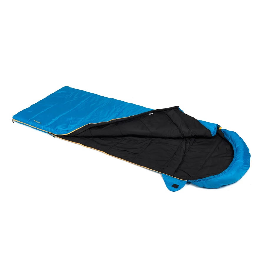 Snugpak Navigator Sacco A Pelo 3 Stagioni - Forma Quadrata, Utilizzabile Come Coperta, Comfort -2°C