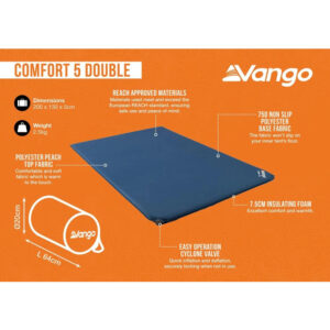 vango comfort 5 double sleep mat