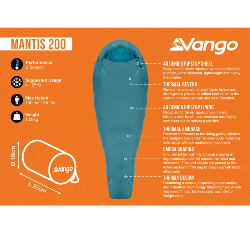 vango mantis 200