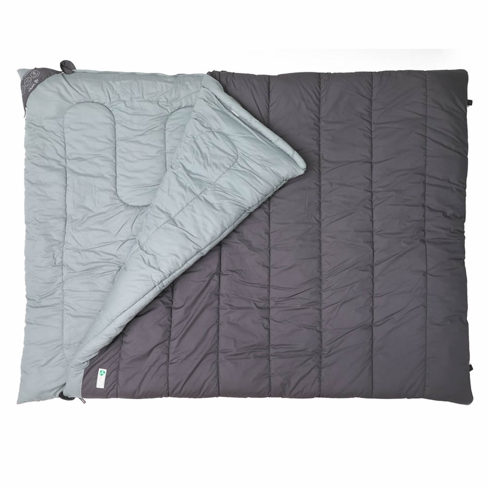 Buy Vango Shangri La Luxe Kingsize Sleeping Bag Free Delivery Cotton Bag with Large Wide Sizing