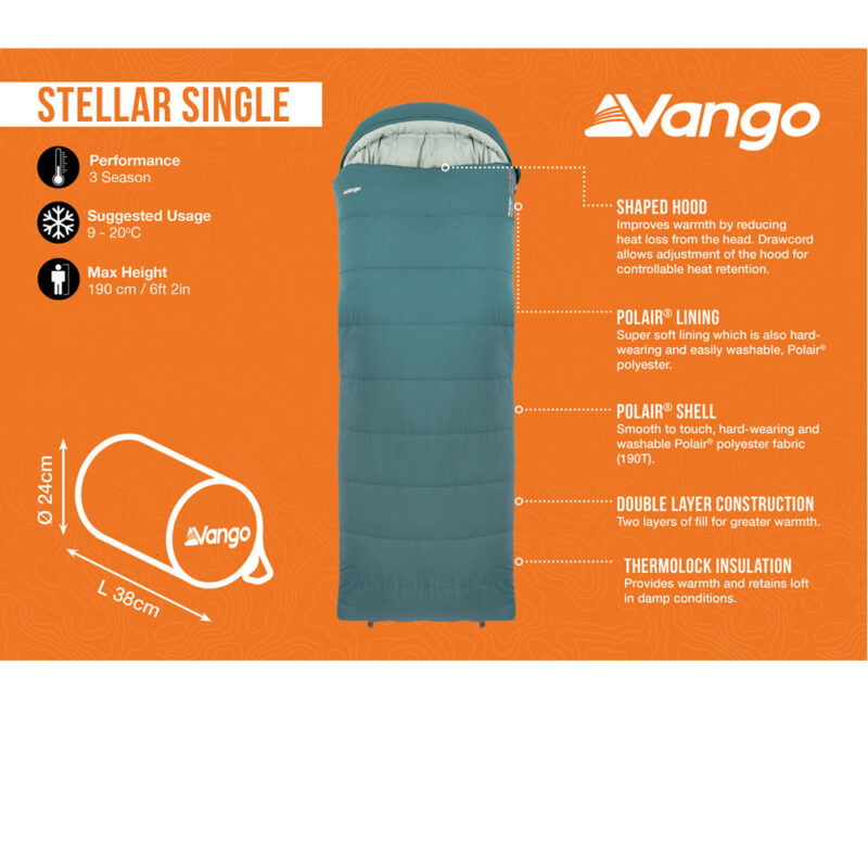 vango stellar single oasis