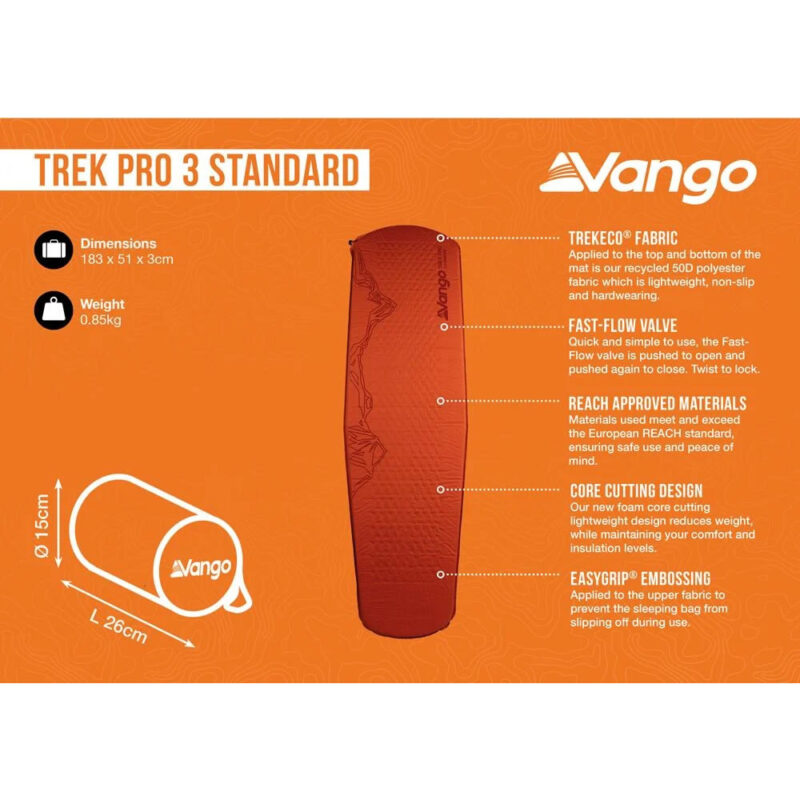 vango trek 3 pro standard mat